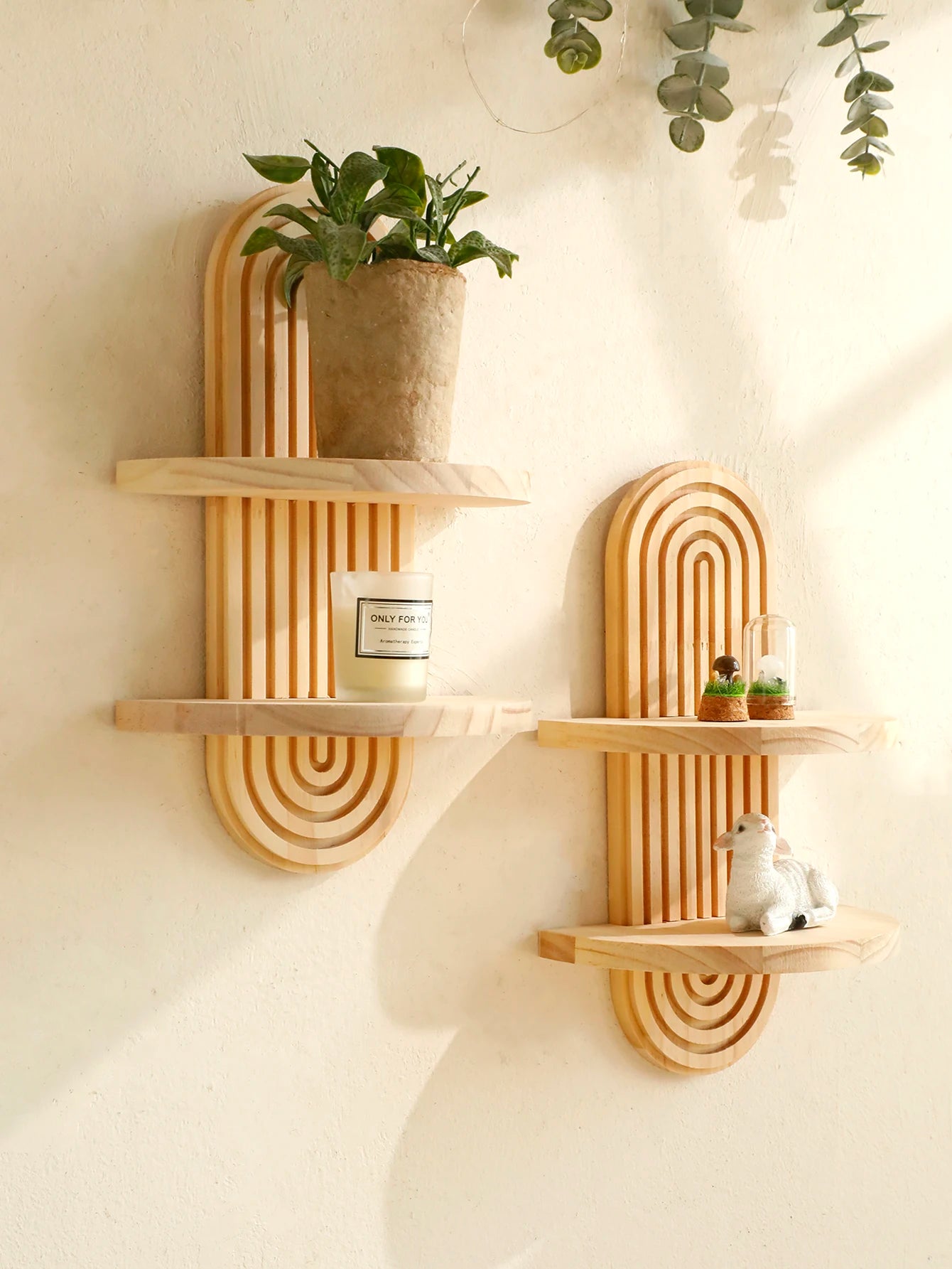 Bohemian Wood Shelf
