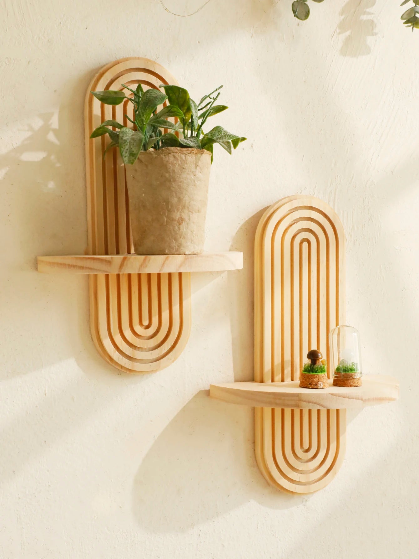 Bohemian Wood Shelf